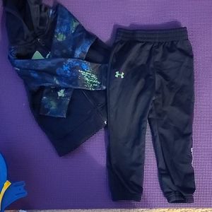 Under Armour toddler boys two piece set. Size 2t